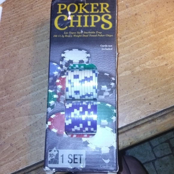 Las Vegas style poker chips - Picture 1 of 2
